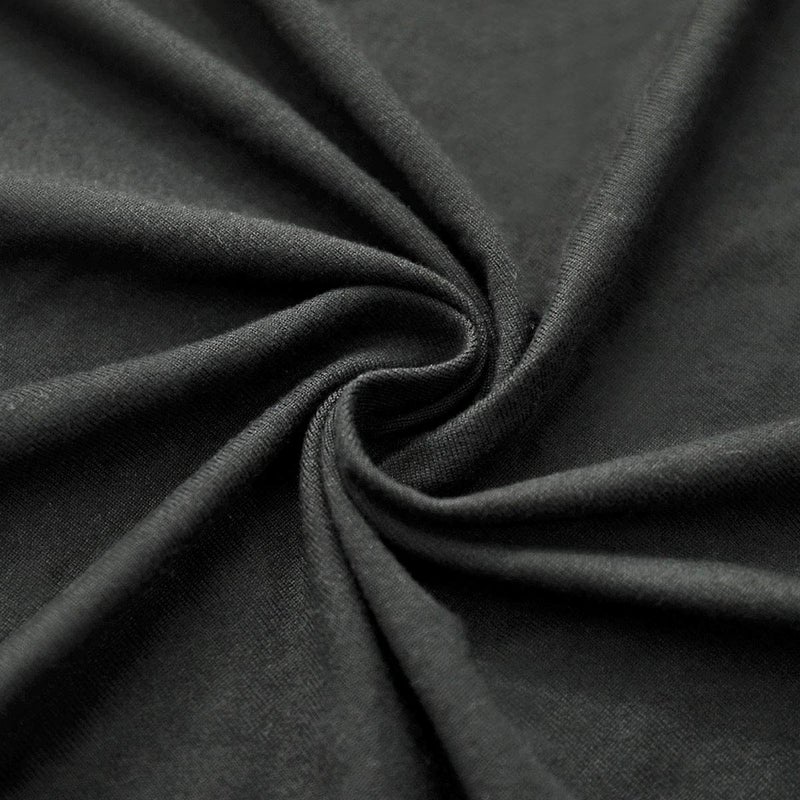 COSMOPLUS Fitted Sheet- COSMOPLUS Twin Fitted Sheet Onlyï¼ˆNo Flat Sheet or Pillow Shamsï¼‰,4 Way Stretch Micro-Knit,Snug Fit,Wrinkle Free,for Standard Mattress and Air Bed Mattress from 8â€ Up to 10â€,Black - Image 5